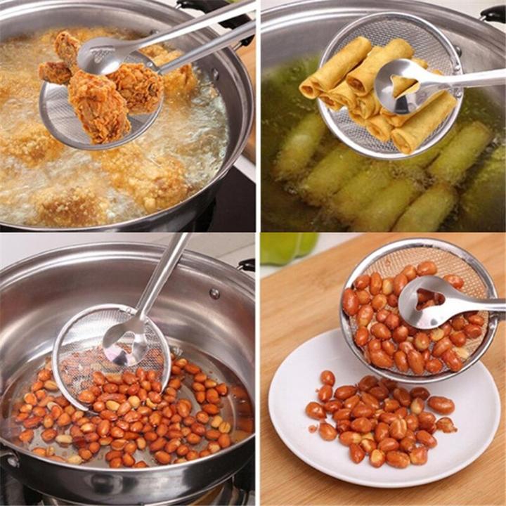 Upgraded Stainless Steel Frying Spoon With Holder™