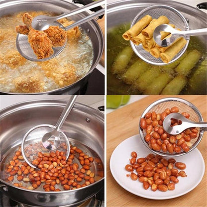 Upgraded Stainless Steel Frying Spoon With Holder™