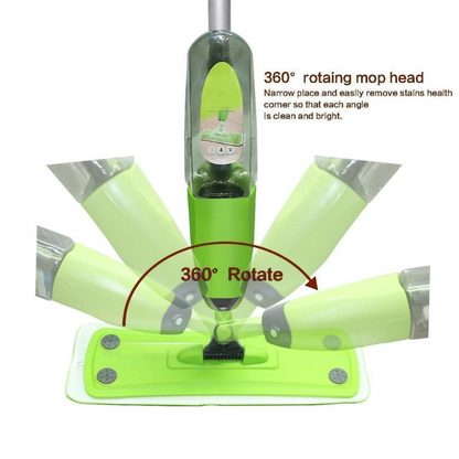 Amazing 360 Degree Healthy Spray Mop™ - With Removable Washable Cleaning Pad