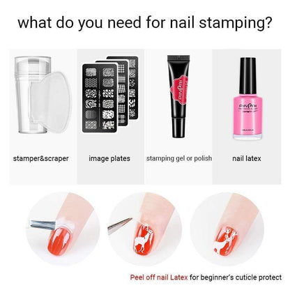 SILICONE NAIL ART STAMPER™
