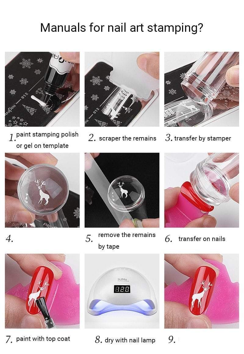SILICONE NAIL ART STAMPER™