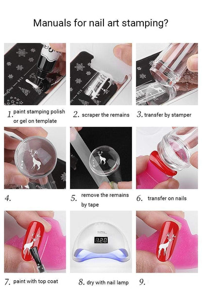 SILICONE NAIL ART STAMPER™