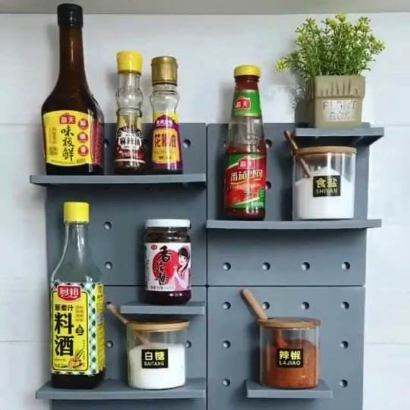 Kitchen Peg Board Organizer (Pack of 2)