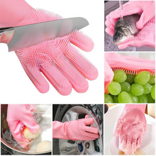 Load image into Gallery viewer, Reusable Silicone Cleaning Gloves (Multicolor)

