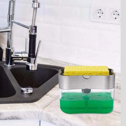 Stylish Liquid Soap Dispenser (With Free Sponge)