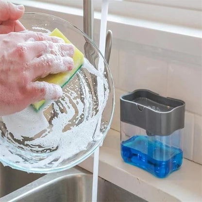 Stylish Liquid Soap Dispenser (With Free Sponge)