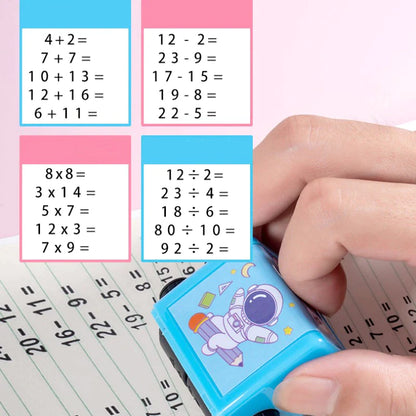 Addition Stamp For Kids Learning - Easy Mathematics