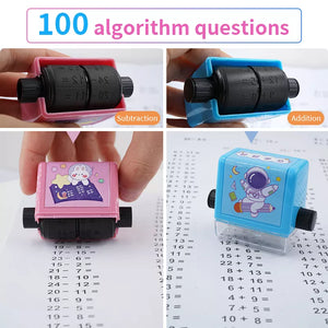 Addition Stamp For Kids Learning - Easy Mathematics