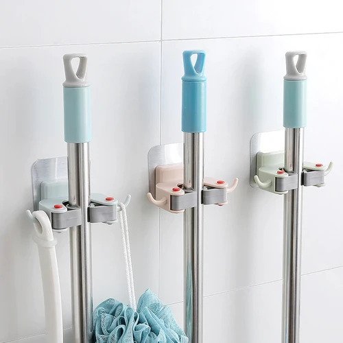 Mop & Broom Hanger Holder (1Pc)